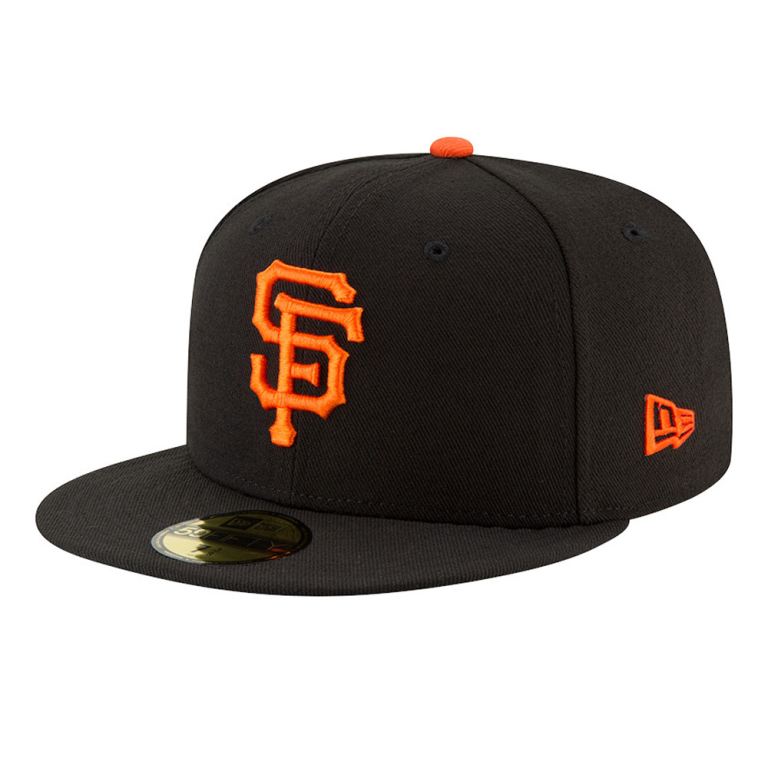 Gorras New Era 59fifty Negros - San Francisco Giants Authentic On Field Game 98674UXSP